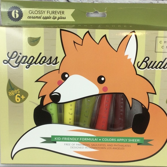 Cherry Chree LipGloss Buddies Caramel Apple Gift - Picture 2 of 3